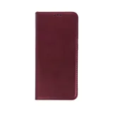 Миниатюра: Калъф тефтер флип bSmart Magnetic Book страничен, За Samsung Galaxy S24 Ultra (S928B), Бордо