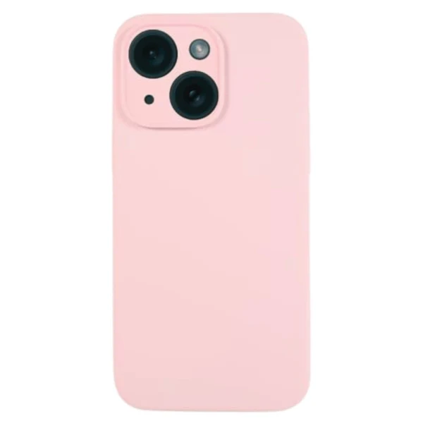 Силиконов кейс iSili Case за iPhone 15 Plus (6.7), Розов