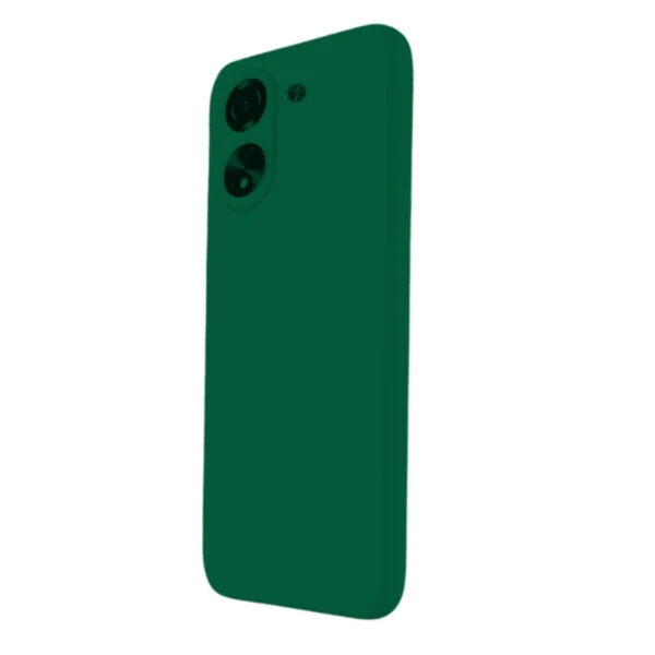 Силиконов кейс iPaky матиран, За Xiaomi Redmi 13C 4G, Тъмнозелен