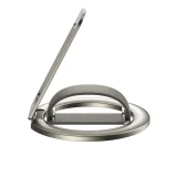 Миниатюра: Стойка за бюро XO C198 за MagSafe, 2в1 силиконов  ринг, сива