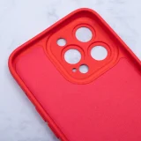 Миниатюра: Силиконов кейс bSmart Silicone Soft Magsafe, За iPhone 15 Plus (6.7), Червен