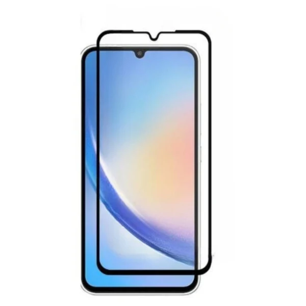 Стъклен протектор OG Premium с цяло лепило, За Samsung Galaxy A05 (A055F), Черен