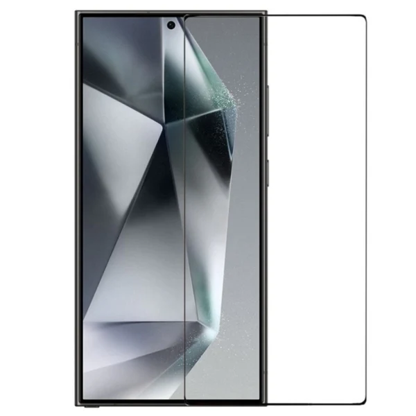 Стъклен протектор OG Premium с цяло лепило, За Samsung Galaxy S24 Ultra (S928B), Черен