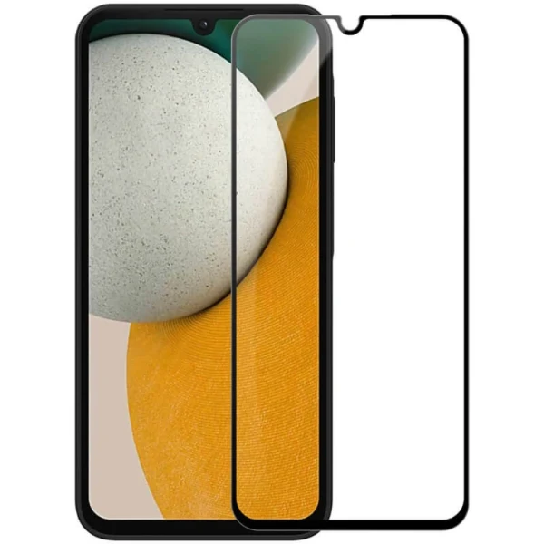Стъклен протектор MBX 9D Paper Box Flat, За Samsung Galaxy A15 4G/5G (A155F/A156B), Черен