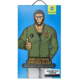 Миниатюра: Стъклен протектор Blueo 5D Full Strong HD с цяло лепило, За iPhone 15 Pro (6.1), Черен