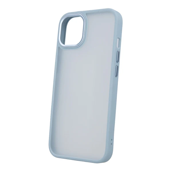 Силиконов кейс bSmart Silicone Satin Matt Case, За iPhone 15 Pro Max (6.7), Бледосин
