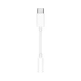 Миниатюра: Кабел AUX HQ за Apple, 3.5мм към USB-C, В кутия, Бял