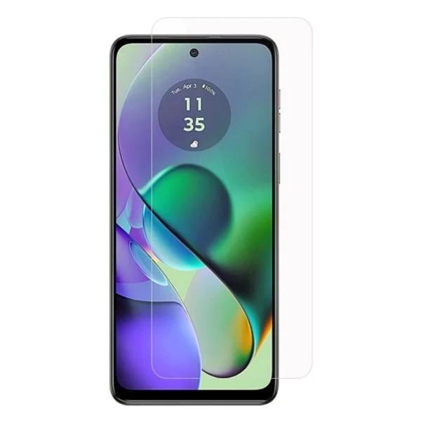 Стъклен протектор MBX, За Motorola Moto G54, Прозрачен