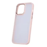 Миниатюра: Силиконов кейс bSmart Silicone Satin Matt Case, За iPhone 14 Pro Max (6.7), Бледорозов
