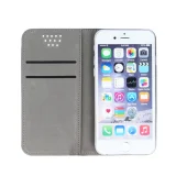 Миниатюра: Калъф тефтер флип страничен bSmart Magnet Book универсален 6.6-6.9" инча, 170x85, Черен