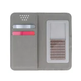 Миниатюра: Калъф тефтер флип страничен bSmart Magnet Book универсален 6.6-6.9" инча, 170x85, Черен