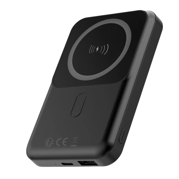 Външна батерия Power Bank 10000 mAh Forever MATB-100, PD QC 22.5W, магнитна с MagSafe, Черна
