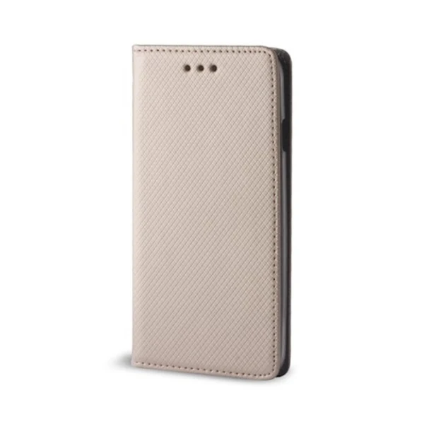 Калъф тефтер флип bSmart Magnet Book страничен, За Xiaomi Redmi 12 4G/5G, Златист