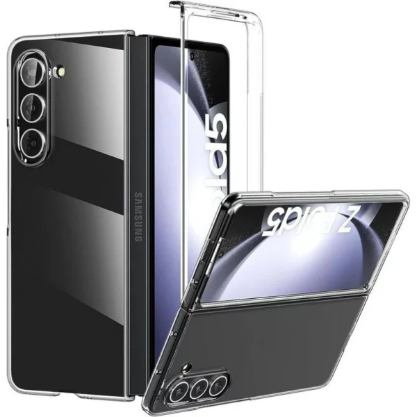 Пластмасов кейс MBX, За Samsung Galaxy Z Fold5 5G, Прозрачен