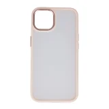 Миниатюра: Силиконов кейс bSmart Silicone Satin Matt Case, За iPhone 15 Pro (6.1), Бледорозов
