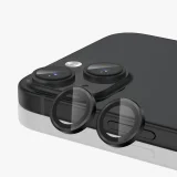 Миниатюра: Протектор задна камера метални рингове MBX за iPhone 15, 15 Plus, Черен