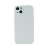 Миниатюра: Силиконов кейс iPaky матиран, За iPhone 15 Pro (6.1), Бял