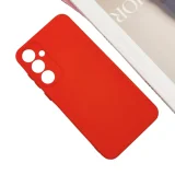 Миниатюра: Силиконов кейс bSmart Silicone Soft Cover, За Samsung Galaxy A37, Червен