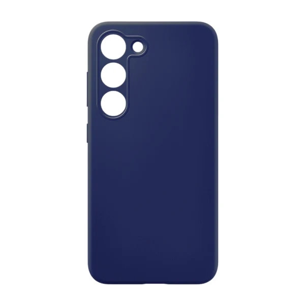 Силиконов кейс iPaky матиран, За Samsung Galaxy S23 FE (S711B), Тъмносин