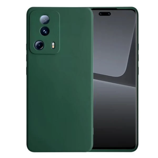 Силиконов кейс iPaky матиран, За Xiaomi 13 Lite, Тъмнозелен