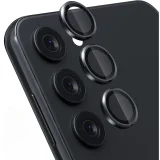 Миниатюра: Протектор задна камера метални рингове MBX за Samsung Galaxy S23 Plus (S916B), Черен