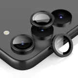 Миниатюра: Протектор задна камера метални рингове MBX за Samsung Galaxy S23 Plus (S916B), Черен